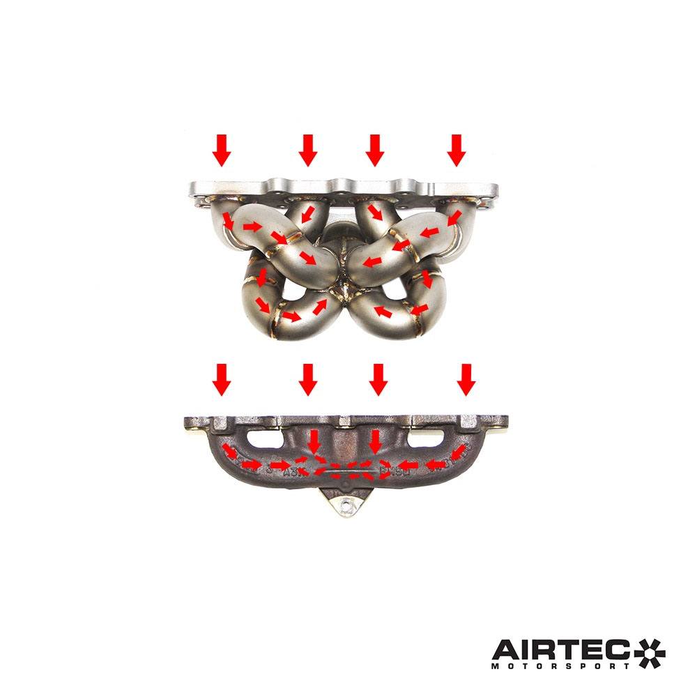 AIRTEC Motorsport Tubular Exhaust Manifold for Fiesta ST180 - TMC Motorsport