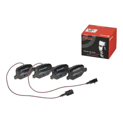 Abarth Brake Pads, Rear - 500 Abarth