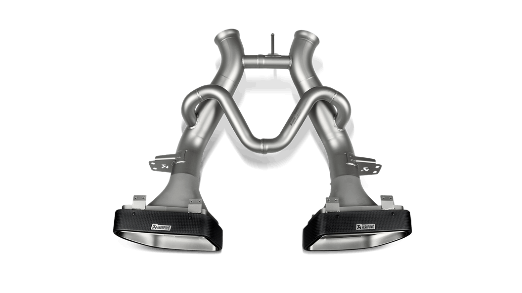 McLaren 650S / 650S Spider | Akrapovic | Slip-On Line (Titanium) - TMC Motorsport