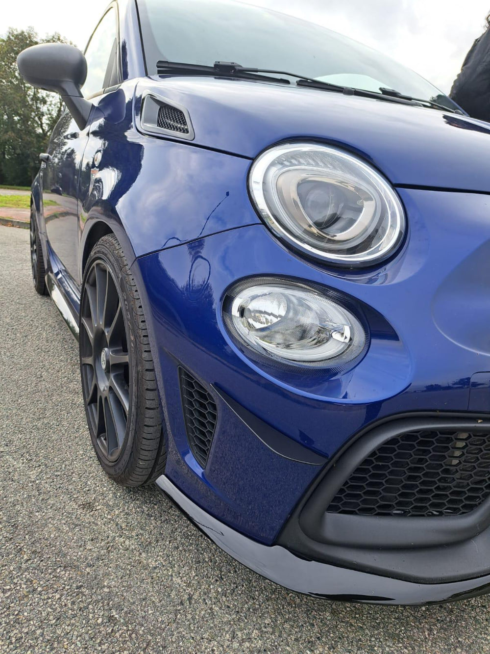 CHD Tuning Abarth 500 and 595 Canards - TMC Motorsport
