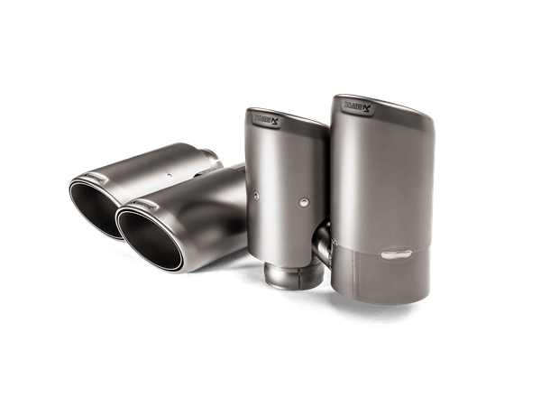 Porsche Cayenne / E-Hybrid / S / Turbo / GTS / Turbo S E-Hybrid (536.1) | Akrapovic | Tail Pipe Set (Titanium) - TMC Motorsport