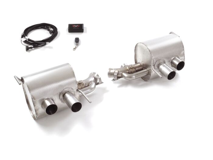 Ragazzon Stainless steel rear silencer
FERRARI 6.3 V12 (486kW) 2011>>2016 (50.0856.40) - TMC Motorsport