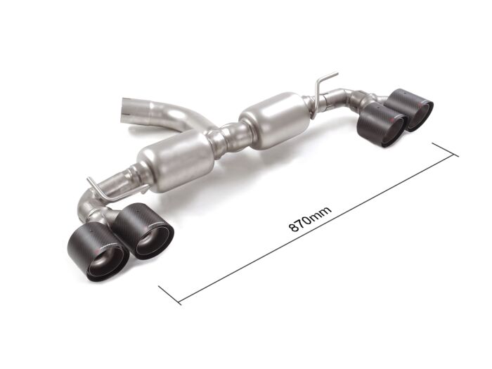 Ragazzon Stainless steel rear silencer left/right TOYOTA GR-Four 1.6 (192kW) 2020>> (50.0965.84) - TMC Motorsport