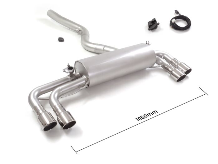 Ragazzon Stainless steel rear silencer left/right BMW G21(Touring) 330i (190kW) 2019>> (50.0970.58) - TMC Motorsport