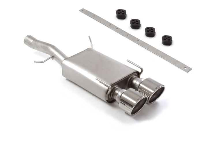 Ragazzon Top Line stainless steel rear silencer MINI Cooper S 2.0 (141kW) 2014>>07/2018 (50.0980.30) - TMC Motorsport