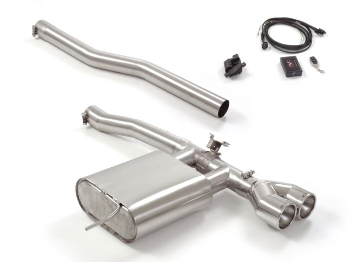 Ragazzon Stainless Steel rear silencer MINI JCW 2.0 (170kW) 11/2020>> (50.1035.28) - TMC Motorsport
