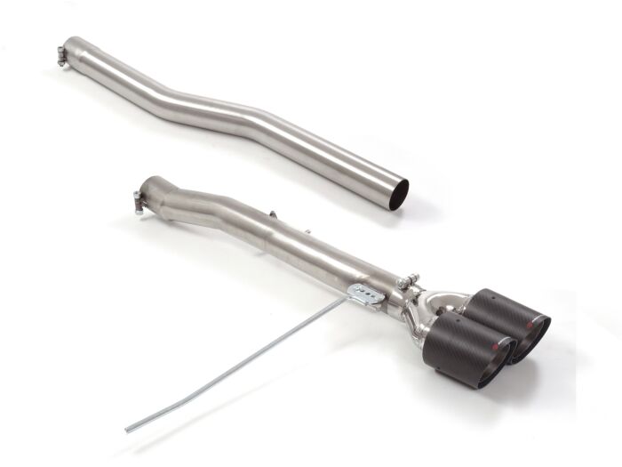 Ragazzon Stainless steel rear tube group N left/right MINI JCW 2.0 (170kW) 11/2020>> (50.1036.84) - TMC Motorsport