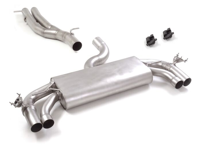 Ragazzon Stainless steel centre pipe group N + rear silencer left/right
AUDI Sportback 2.5TFSI Quattro (294kW) 2021>> (50.1038.40) - TMC Motorsport