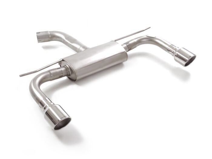 Ragazzon Stainless Steel rear silencer left/right VOLKSWAGEN 2.0GTi (180kW) 76mm 2020>> (50.1065.61) - TMC Motorsport