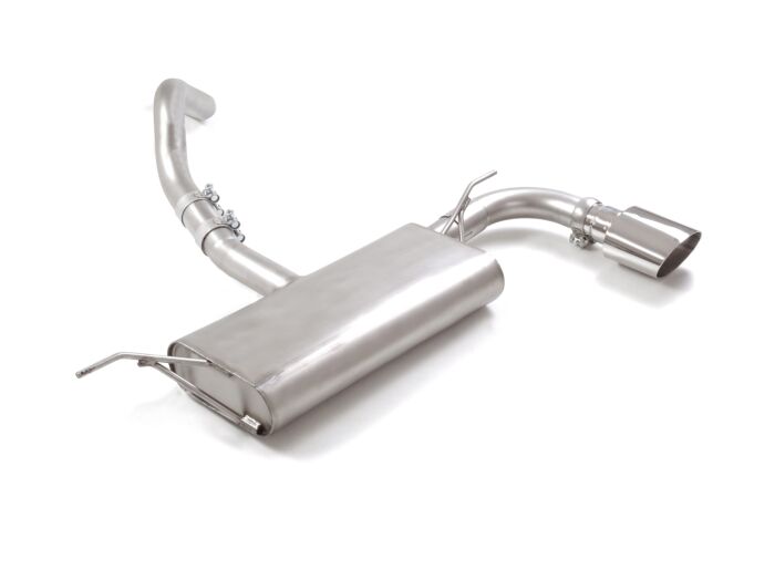 Ragazzon Stainless Steel rear silencer FORD 1.0 Ecoboost (92kW / 92kW Hybrid - NO Multilink) 2018>> (50.1069.12) - TMC Motorsport