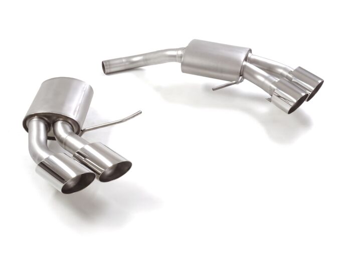 Ragazzon Stainless Steel rear silencer left/right PORSCHE S 3.0TDi (184 / 190kW) 2014>>2018 (50.1078.64) - TMC Motorsport