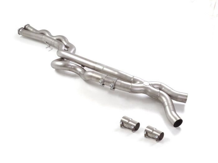 Ragazzon Stainless steel GPF replacement pipes + centre pipe group N BMW F87 Coup¨ CS 3.0 (331kW) 03/2020>> (50.1081.80) - TMC Motorsport