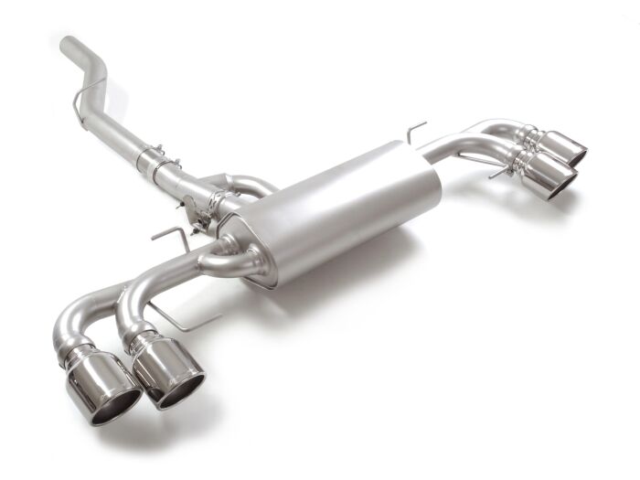 Ragazzon Stainless Steel rear silencer left/right MASERATI GT 2.0 Turbo (184 / 221kW) 2022>> (50.1095.30) - TMC Motorsport