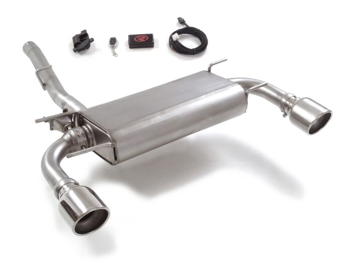 Ragazzon Stainless Steel rear silencer left/right TOYOTA 2.4 (172kW) 2021>> (50.1105.43) - TMC Motorsport