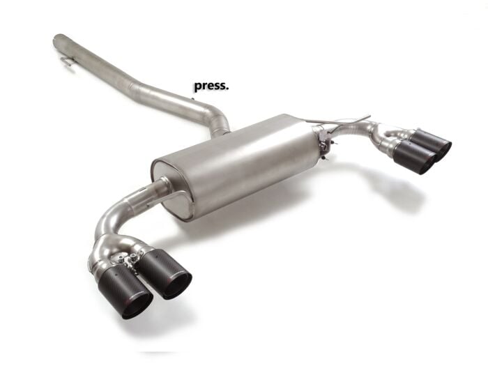 Ragazzon Stainless steel rear silencer left/right MERCEDES AMG A45 S 4MATIC (310kW) 2021>> (50.1117.78) - TMC Motorsport