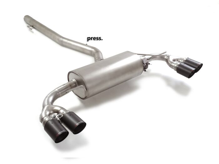 Ragazzon Stainless steel rear silencer left/right MERCEDES AMG A45 4MATIC (285kW) 2019>>2022 (50.1117.78) - TMC Motorsport