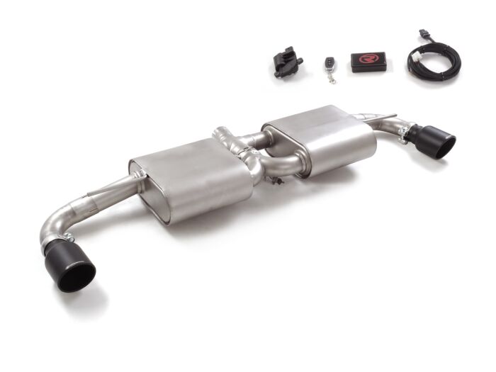 Ragazzon Stainless steel rear silencer left/right ALFA ROMEO 1750TB (177kW) 2013>>2020 (50.1119.61B) - TMC Motorsport