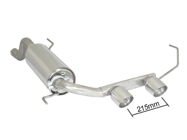 Ragazzon Rear Silencer ALFA ROMEO MiTo - 1.6 JTDm (88kW) 09/2008 - (50.0290.60) - TMC Motorsport