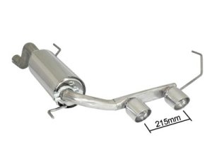 Ragazzon Rear Silencer ALFA ROMEO MiTo - 1.4 (58kW) 09/2008 - (50.0293.60) - TMC Motorsport