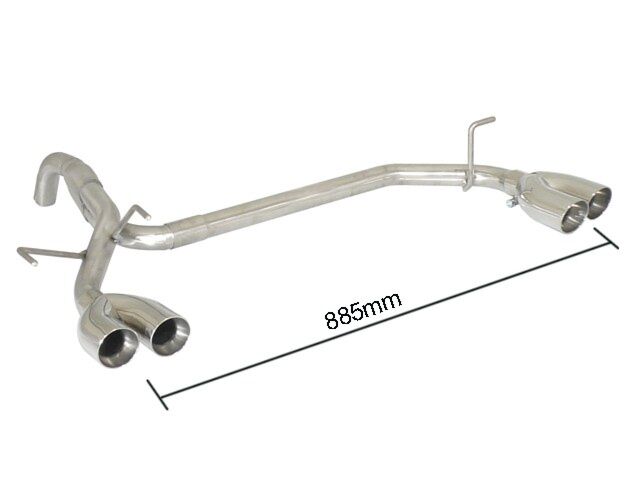 Ragazzon Rear Silencer FIAT 500 (typ312) - 0.9 Twinair Turbo (62kW) 2011 - (50.0344.56) - TMC Motorsport