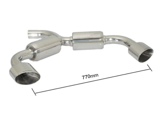 Ragazzon Rear Silencer VW Scirocco - 2.0TDi DPF (103kW) 2008 - (50.0350.12) - TMC Motorsport