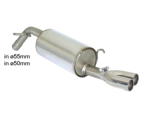 Ragazzon Rear Silencer PEUGEOT 208 XY 1.6 16V THP (115kW) 2012>> (50.0452.25) - TMC Motorsport