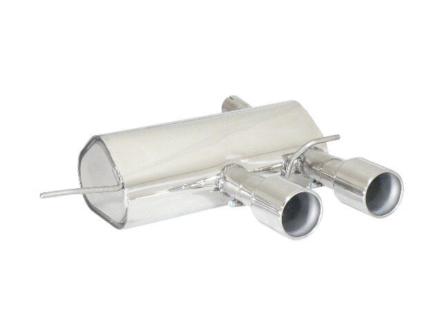 Ragazzon Stainless Steel rear silencer VOLKSWAGEN R 2.0TSI (199kW) ¸76mm 2010>> (50.0742.06) - TMC Motorsport