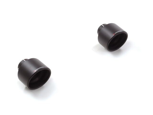 Ragazzon Stainless steel round Sport Line Black tail pipe ALFA ROMEO 2.2 Turbo Diesel (110kW) 2017>>08/2018 (50.0758.46B) - TMC Motorsport