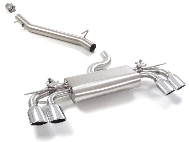 Ragazzon Stainless steel centre pipe group N + rear silencer left/right
AUDI S3 Quattro 2.0TFSI (228kW) 2016>>2018 (50.0875.35) - TMC Motorsport