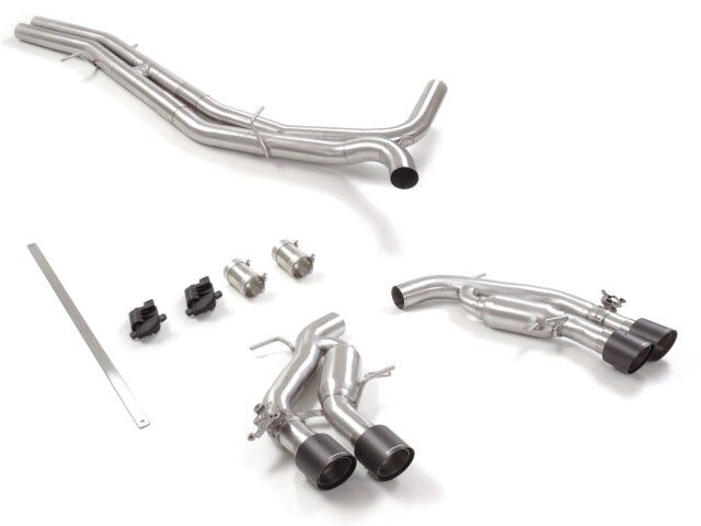 Ragazzon Stainless Group N - steel centre + rear silencer Audi RS6 2019> 4.0TFSI - TMC Motorsport