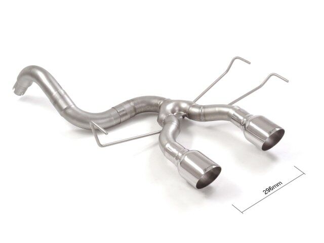 Ragazzon Stainless steel rear tube group N ABARTH Abarth 1.4TJET all versions 07/2008 -2023 (50.0907.61) - TMC Motorsport