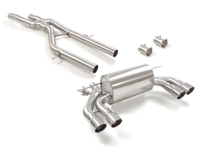 Ragazzon Stainless steel centre pipe + Stainless steel rear silencer left/right BMW F87 Coup¨ CS 3.0 (331kW) 03/2020>> (50.0925.58) - TMC Motorsport