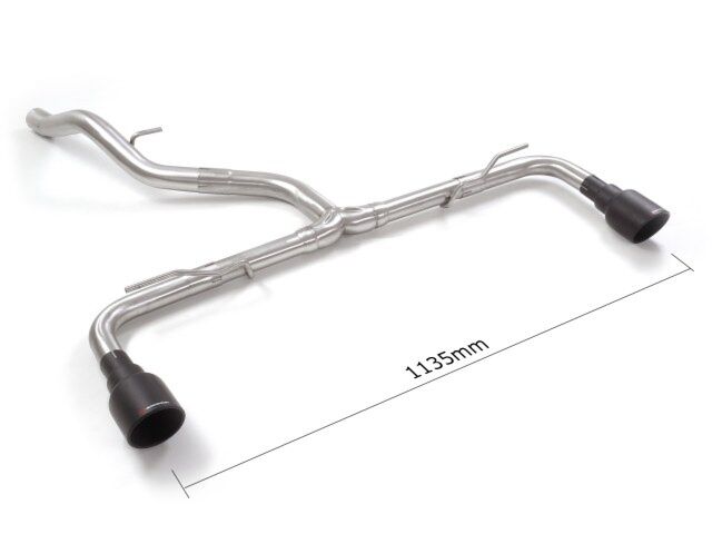 Ragazzon Stainless steel rear tube group N left/right VOLKSWAGEN 1.5TSI - 1.5eTSI (110kW - NO Multilink) 12/2019>> (50.0994.61B) - TMC Motorsport