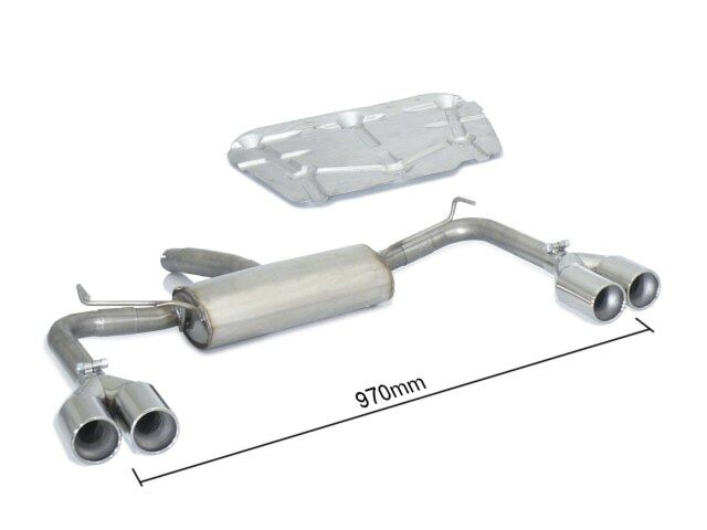 Ragazzon Rear Silencer ALFA ROMEO Giulietta(940) 1.6JTDm2 (77kW) 2010>> (50.0513.26) - TMC Motorsport