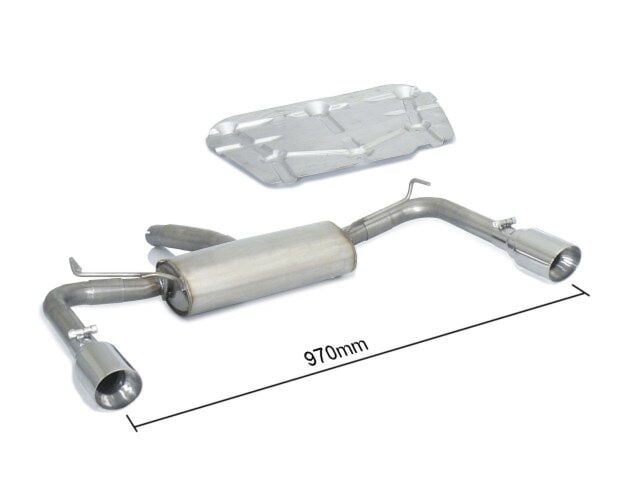 Ragazzon Rear Silencer ALFA ROMEO Giulietta(940) 1.4TB (125kW) 2010>> (50.0513.60) - TMC Motorsport