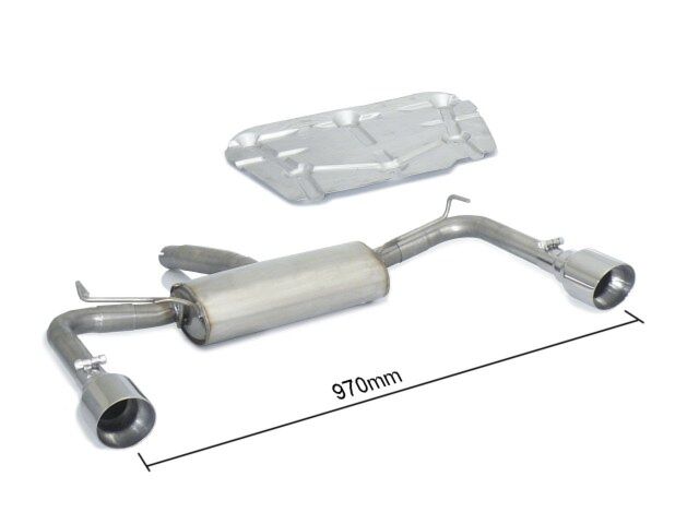 Ragazzon Rear Silencer ALFA ROMEO Giulietta(940) 1.4TB (88kW) 2010>> (50.0513.61) - TMC Motorsport