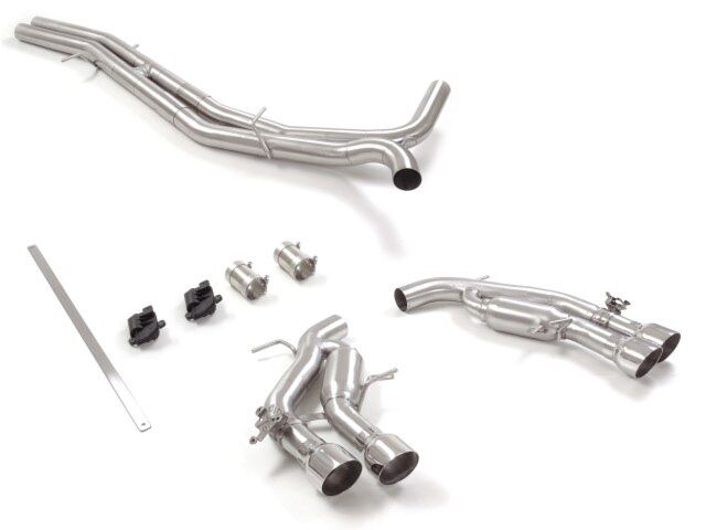 Ragazzon Stainless steel centre pipe group N + rear silencer left/right
AUDI 4.0TFSI (441kW) 2020>> (50.0904.28) - TMC Motorsport