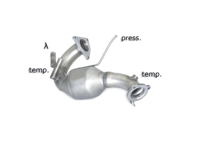 Ragazzon Catalyst group N + particulate filter replacement AUDI Sportback 3.0TDi V6 Quattro (180kW) 2012>> (54.0258.01) - TMC Motorsport