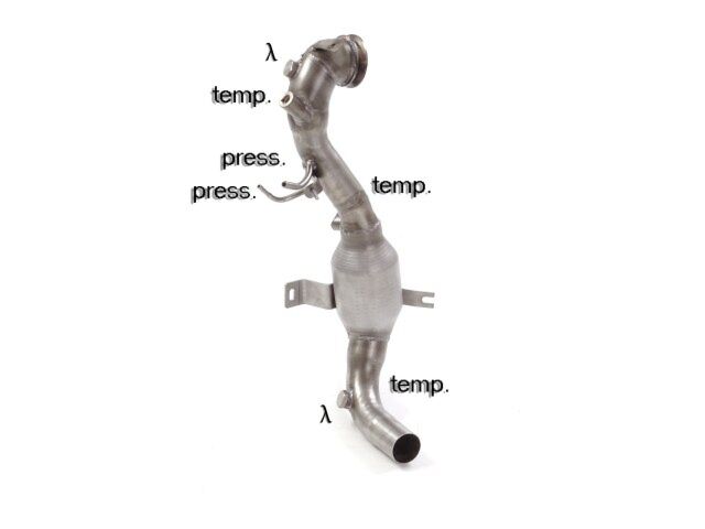 Ragazzon Catalyst group N + particulate filter replacement FIAT 1.3 Multijet (70kW) 2015>> (54.0322.01) - TMC Motorsport