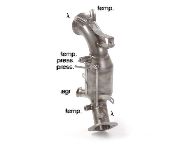 Ragazzon Catalyst group N + particulate filter replacement ALFA ROMEO 2.2 Turbo Diesel Q4 (132kW) 2017>>08/2018 (54.0342.01) - TMC Motorsport