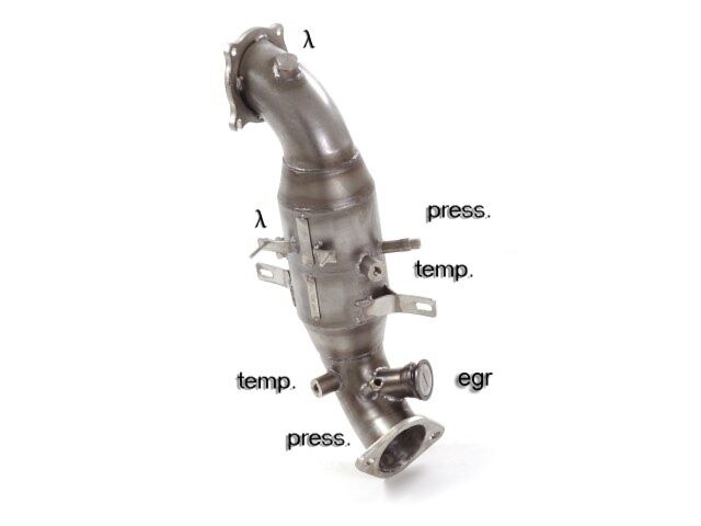 Ragazzon Metallic Catalyst 300cpsi ALFA ROMEO 2.0 Turbo Q4 (206kW) 2017>> (54.0354.00) - TMC Motorsport