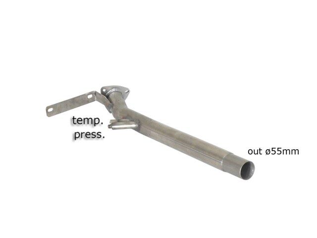 Ragazzon Stainless steel particulate filter replacement pipe group n AUDI Quattro 3.0TDi V6 (176kW) Berlina + Avant 2008>>2011 (55.0376.00) - TMC Motorsport