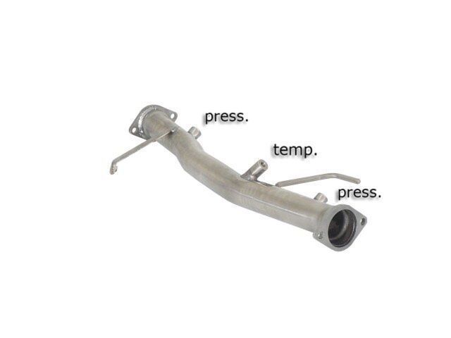 Ragazzon Stainless steel particulate filter replacement pipe group n MITSUBISHI 3.2 DI-D (125kW) 2006>>2009 (55.0393.00) - TMC Motorsport