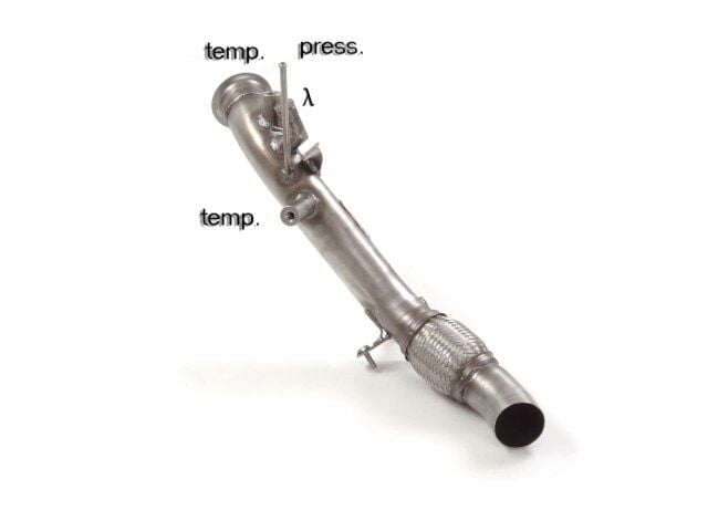 Ragazzon Stainless steel GPF replacement pipe + particulate filter replacement BMW F10(Sedan) 520d (135kW) 2010>>2014 (55.0684.00) - TMC Motorsport