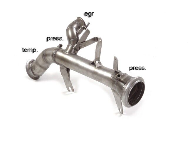 Ragazzon Stainless steel particulate filter replacement pipe group n AUDI 40TDi (150kW) 08/2018>> (55.0700.00) - TMC Motorsport