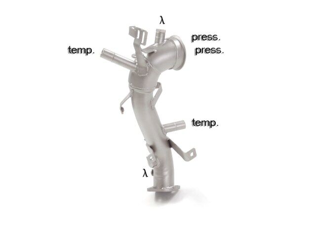 Ragazzon Stainless Steel cat replacement pipe FIAT 1.3 T4 (110kW) 2018>> (55.0703.00) - TMC Motorsport