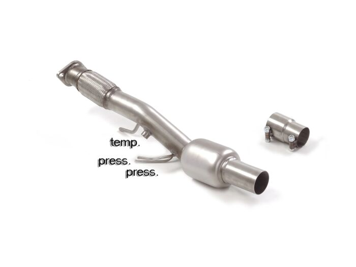 Ragazzon Stainless steel front silencer group n GPF replacement MERCEDES A220 (140kW) 4MATIC 07/2018>>2020 (57.0157.00) - TMC Motorsport