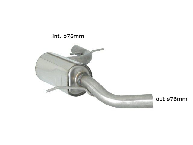 Ragazzon Centre Silencer VW Golf VI 2.0 GTI TSI (155kW) ¸76mm 2009>> (57.0074.00) - TMC Motorsport