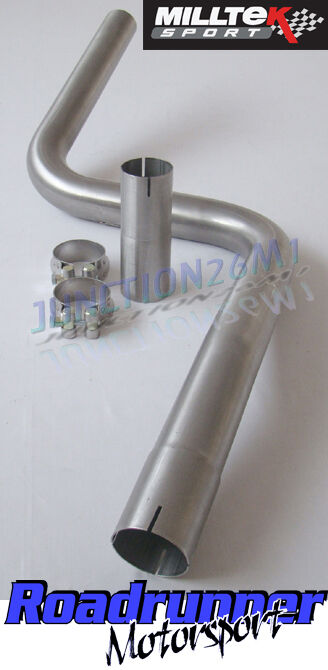 Milltek Exhaust Ford FIESTA MK6 ST 150 Non Resonated Centre Section Pipe MSFD83 - TMC Motorsport