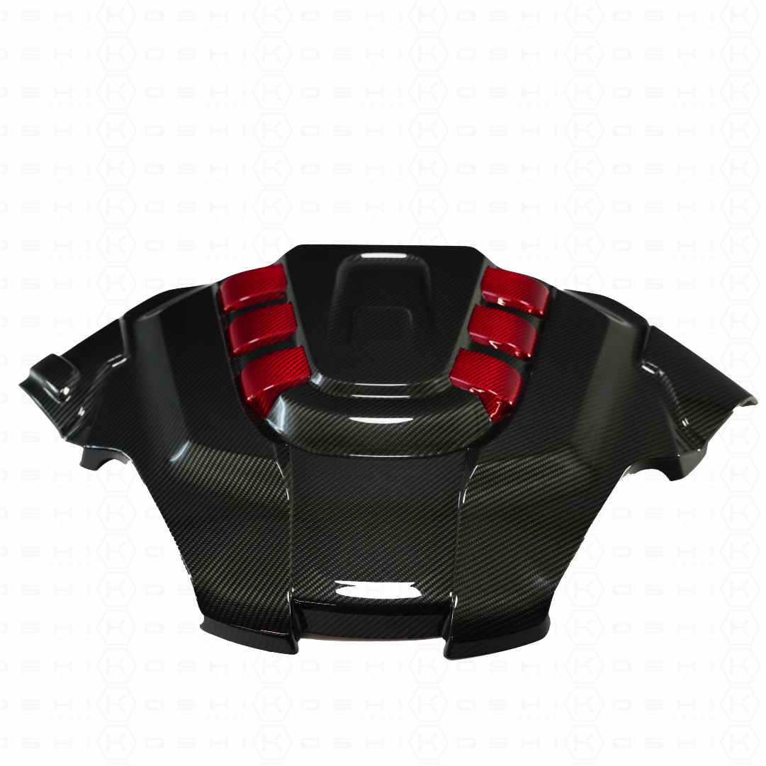 Alfa Romeo Giulia QV / Stelvio QV (2018 > ) Engine Cover - Carbon Fibre - TMC Motorsport